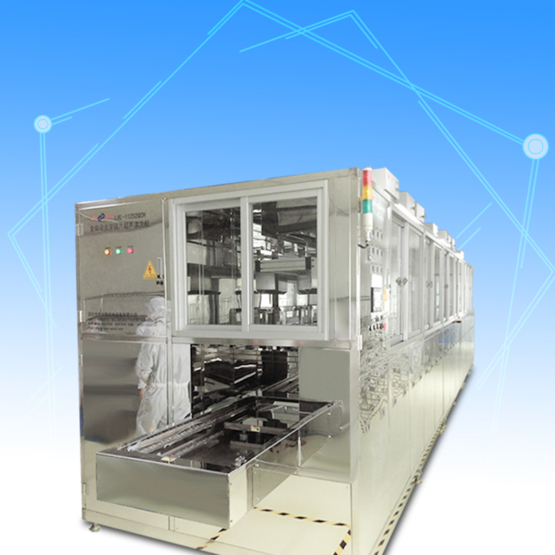 Automatic flat glass ultrasonic cleaning machine